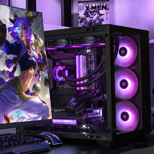 Xtreme Pc Gaming Geforce Rtx 3080 Ti Intel Core I9 11900kf 64gb Ssd 2tb Sistema Liquido Black