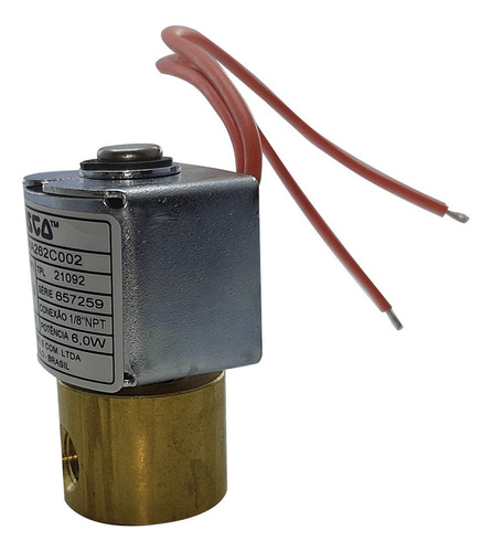 220VAC 3/4 BSPP DN20 Válvula solenoide eléctrica de aleación de zinc Válvula electromagnética 0-0.8Mpa agua gas para aceite no corrosivo 