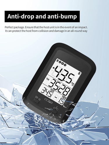 Funda Para Computadora De Bicicleta Inteligente Geoid Cc400