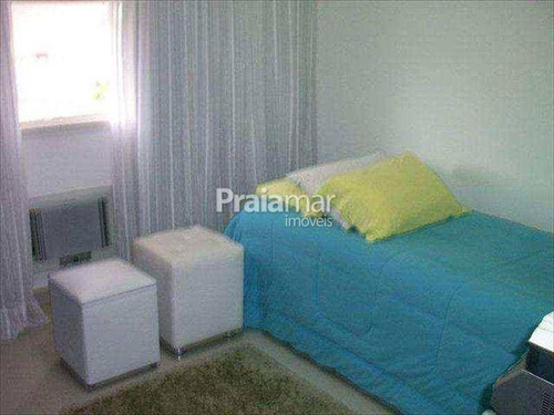 Imagem 6 de 8 de Cobertura 3 Dorm | 1 Suíte | 1 Vagas| 165 M² | Embaré I Santos - 1038