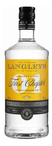 Gin Langleys First Chapter London Dry 750ml