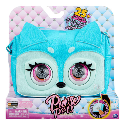 Purse Pets, Fierce Fox Interactivo Con Ms De 25 Sonidos Y R