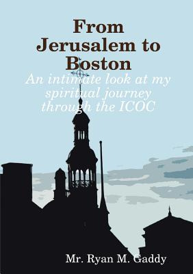 Libro From Jerusalem To Boston - M. Gaddy Mr Ryan