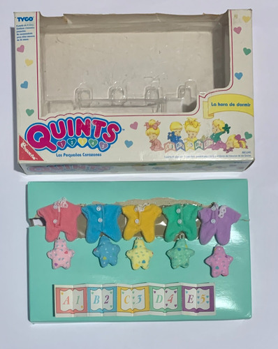 Quints - Set Usado - Muñecas Ensueño La Hora De Dormir 1990