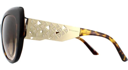 Lentes Bvlgari Caf dorado De Mujer Bv8198b 544113 Degradados Con