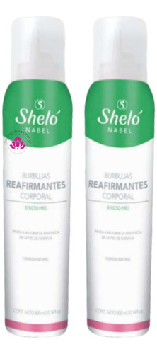 Burbujas Reafirmantes Corporal Shelo Nabel® 300ml. 2piezas