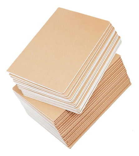 Y 24 Pack Kraft Notebook Journals Para Viajeros,
