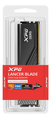 Memoria Ram Xpg Lancer Blade Rgb Ddr5, 6000mhz, 32gb Cl30