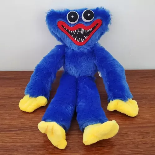 Huggy Wuggy Brasil Pelucia Azul Boneco Playtime Pop Time - Loja