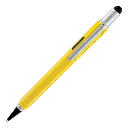 Bolígrafo Monteverde One Touch Tool Inkball, Color Amarillo