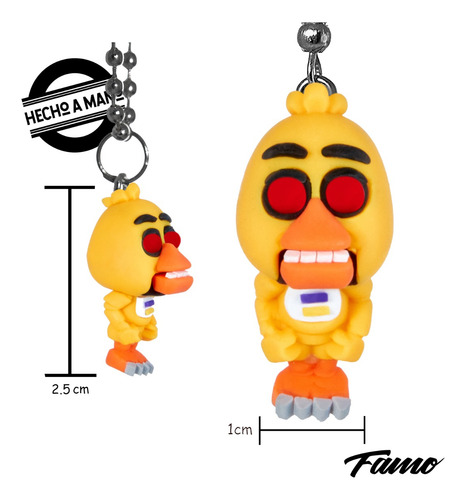 Dijes De Pollo Robot Asesino Modo Ataque