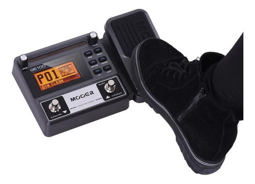 Pedal de efeito Mooer GE100 preto