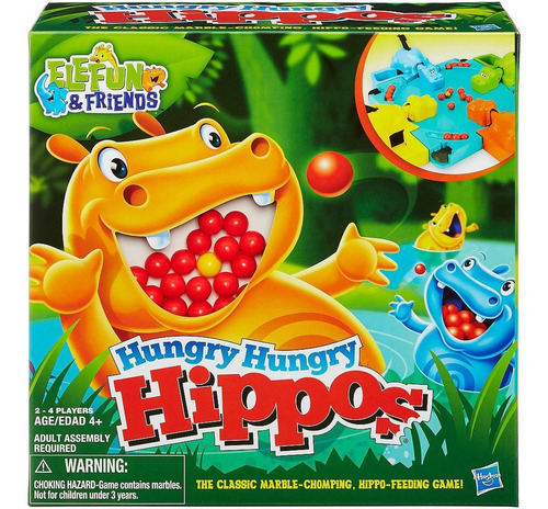 Juego Hipopótamos Con Hambre Hasbro