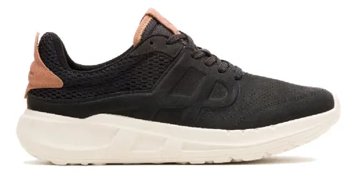 Tenis Hombre Hush Puppies Seventy8 Lthr Run Negro