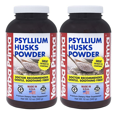 Psyllium Polvo 340g Pack 2   