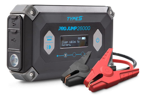 Tipo S Batería Batería Jump Starter Portable Carger Bank, Ba