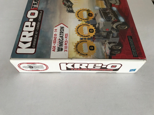 Megatron Transformers Kre-o Set 30688 310 Piezas Kreo Origin 310 (Usado)