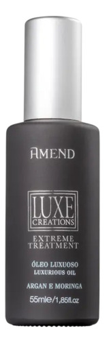 Óleo Capilar Argan Amend Pontas Secas Luxe Creations 55ml