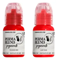 Comprar Set X 2 Pigmentos Permablend Micropigmentacion Labios Red
