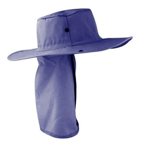 Chapéu Australiano Com Protetor De Nuca - Diversas Cores