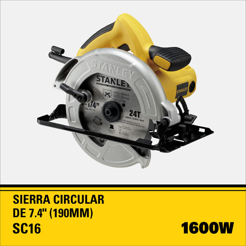 Taladro Perc 600W Sc16-Prom Sierra Circular 1600W 