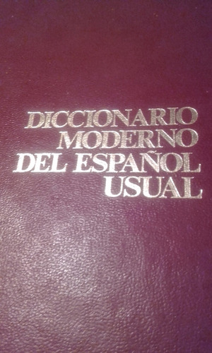 Diccionario Español Moderno Editorial Sader Usado