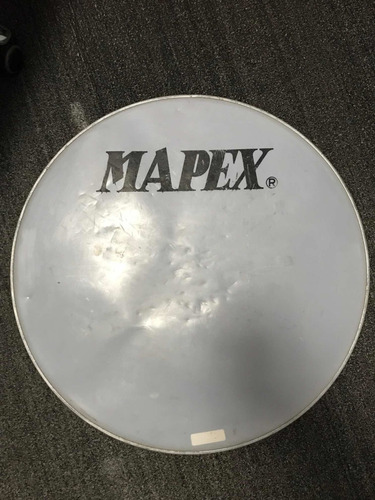 Imagen 2 de 5 de 2 Parches Para Bombo 24 Mapex - Bombo Banda Show - Usados