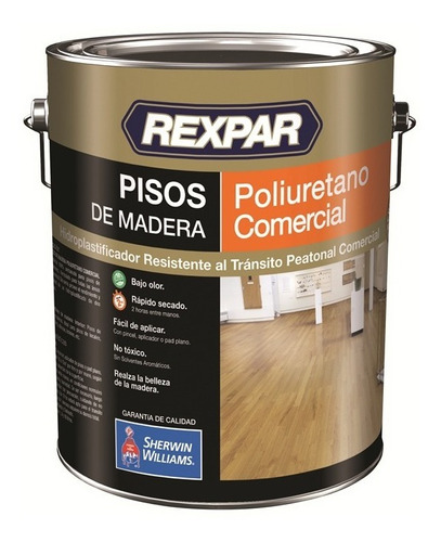 Plastificante Sherwin Williams Rexpar Poliuretano Com 4 Lts.