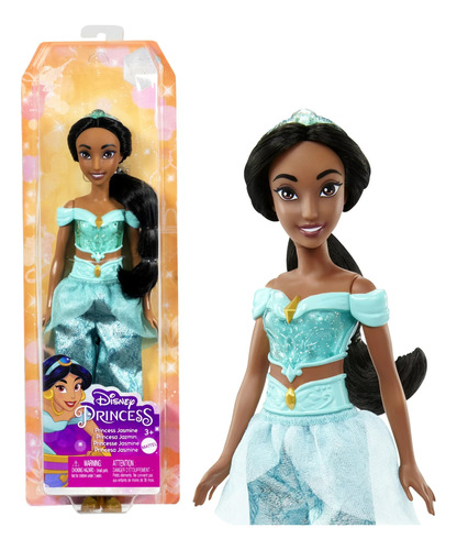 Princesa Disney Jasmine Muñeca De 30 Cm Original Mattel