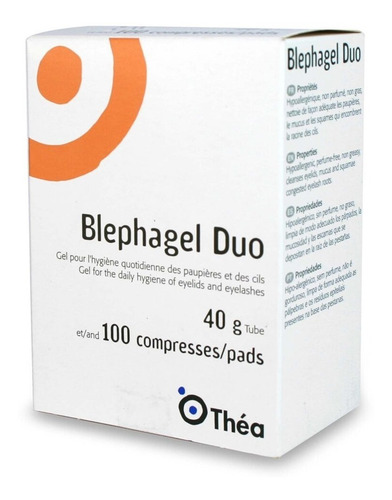 Blephagel Duo Tubo De 40 Gr + 100 Compresas