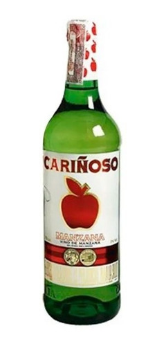 Caja De Vino Cariñoso De Manzana 750 Ml 7% Vol. X 12 Botella