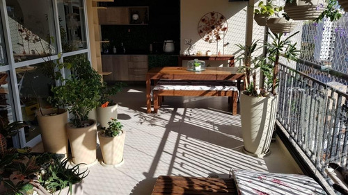 Imagem 5 de 24 de Apartamento Com 3 Suites E Varanda Gourmet, À Venda, 140 M² - Bosque Da Saúde - São Paulo/sp - Ap2203