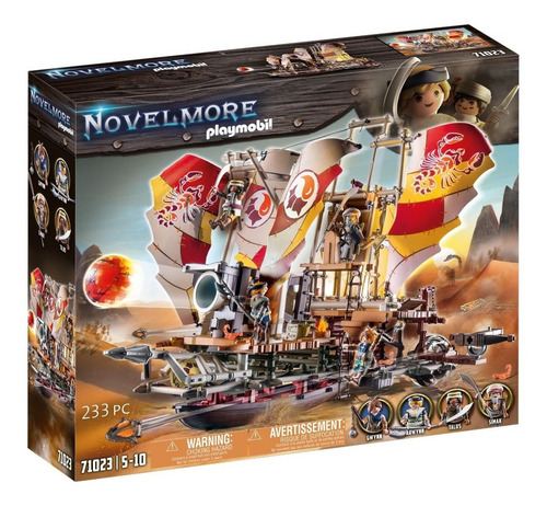 Juego Playmobil Novelmore Sal'ahari Sands Tormenta De Arena 233 ´Piezas 3+