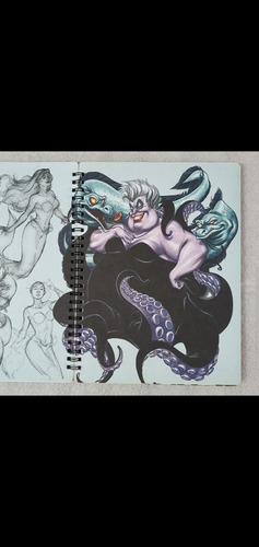 Mark Brooks Little Book Black Sketchbook Autografiado Conque