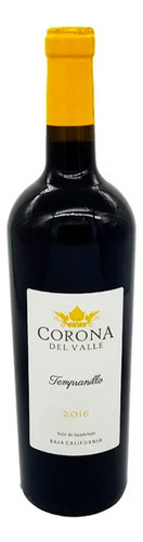 Pack De 12 Vino Tinto Corona Del Valle Tempranillo 750 Ml