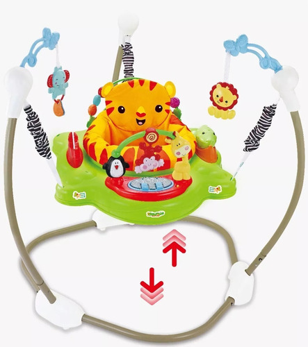 Imagen 7 de 10 de Jumper Rebotador Movil Juguetes Sonidos Bebés Gira 360º