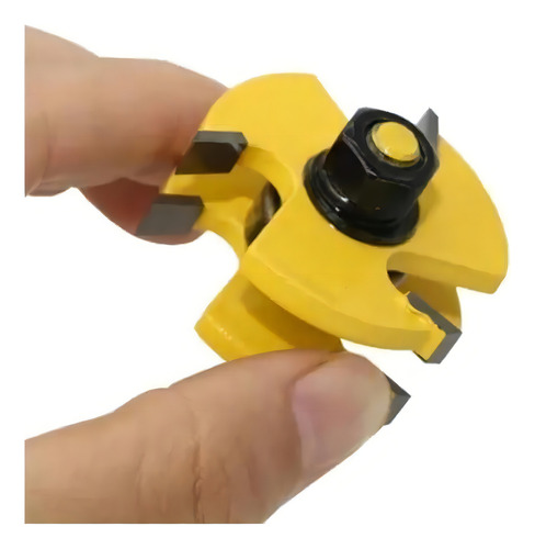 Fresa De Tupia Macho Fêmea Metal Duro Profissional Haste 6mm