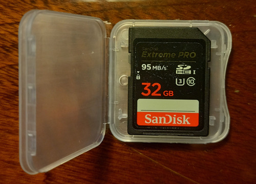 Tarjeta De Memoria Sandisk Sd Extreme Pro 32 Gb