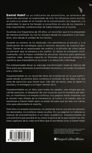 Imagen 2 de 2 de Inquebrantables / Daniel Habif