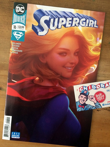 Comic - Supergirl #16 Artgerm Variant