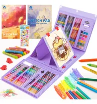 Comprar Kit De Dibujo Artistico 240 Piezas Estuche De Manualidades