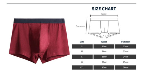 Calzoncillos Bóxer Algodón Elástico Para Hombre Boxer Hombre