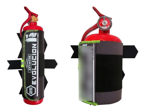 Fundas Soporte Cobertor Con Abrojo Para Matafuegos 3 De Auto