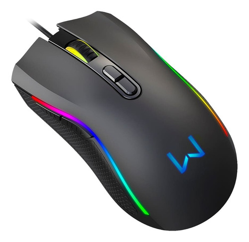 Kit Mouse E Mousepad Gamer Multi Warrior Armory - Mo396 Cor Preto