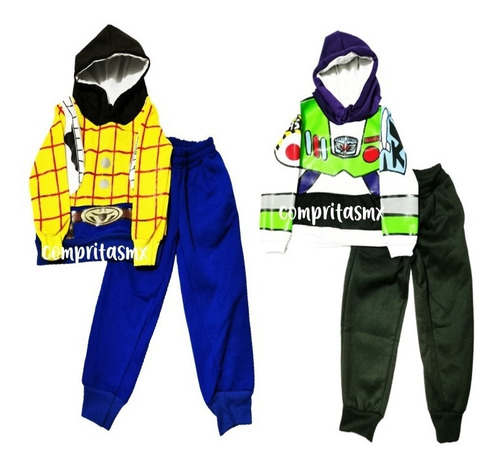 Conjunto Pants Y Sudadera Buzz Layer Woody Toys Tory 