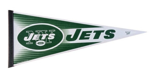 New York Jets Nfl Banderín Fieltro Duro 30 Pulgadas