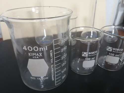 Imagen 4 de 9 de Vasos Beaker De Precipitado De 250ml