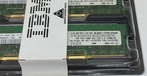 Memoria Server Ibm 2gb Ibm X3105 X3200 X3250 41y2729 667mhz