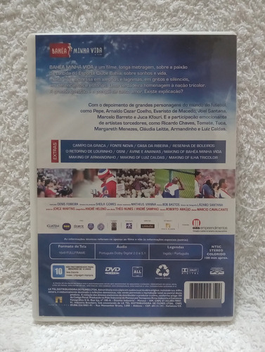 Dvd BahĂȘa Minha Vida - O Filme (Usado)