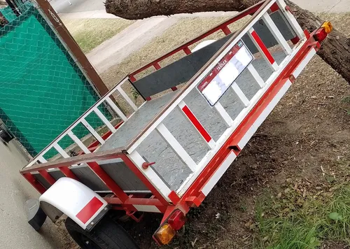 Trailer Cuatriciclo Cama Baja Con Rampas